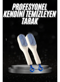 Kendi Kendini Temizleyebilen Hijyenik Saç Fırçası Anti-statik Teknolojisi