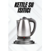 Kettle Su Isıtıcı C F Priz Uyumlu 220 - 240 V Paslanmaz Çelik Kablolu