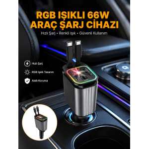 Kia, Seat, Mazda, Mitsubishi Araçlar İçin Çok Fonksiyonlu Araç Şarj Adaptörü Yeni Nesil