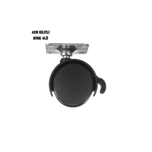 Kilitli 4cm Ayak