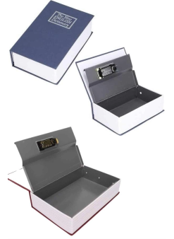 Kilitli Gizli Kasa Sözlük Kumbara Kitap Sözlük Görünümlü 18cm
