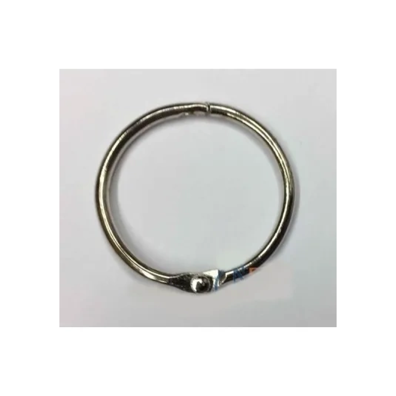Kilitli Yuvarlak Halka, 2cm - 100 Adet Kilitli Yuvarlak Halka, 2cm - 100 Adet