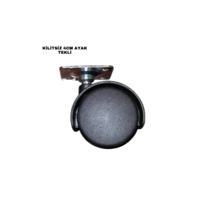 Kilitsiz 4cm Ayak Tekli