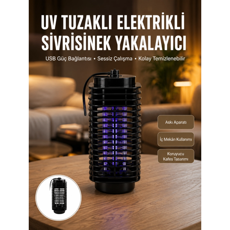 Kimyasal İçermeyen Uv Işıklı Böcek Ve Sivrisinek Kapanı – Güvenli Kullanım Yeni Nesil Kimyasal İçermeyen Uv Işıklı Böcek Ve Sivrisinek Kapanı – Güvenli Kullanım Yeni Nesil