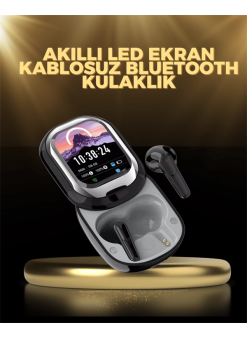 Kişiselleştirilebilir Led Ekranlı Bluetooth Kulaklık – Oyun & Müzik Modlu