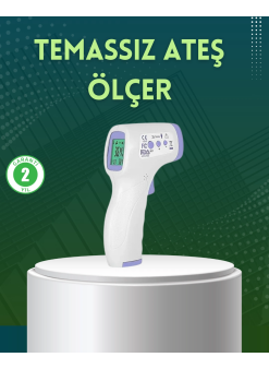 Kızılötesi Temassız Ateş Ölçer Lcd Ekranlı Hassas Termometre