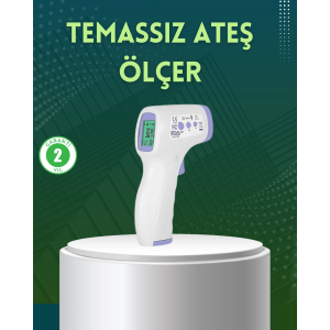 Kızılötesi Temassız Ateş Ölçer Lcd Ekranlı Hassas Termometre