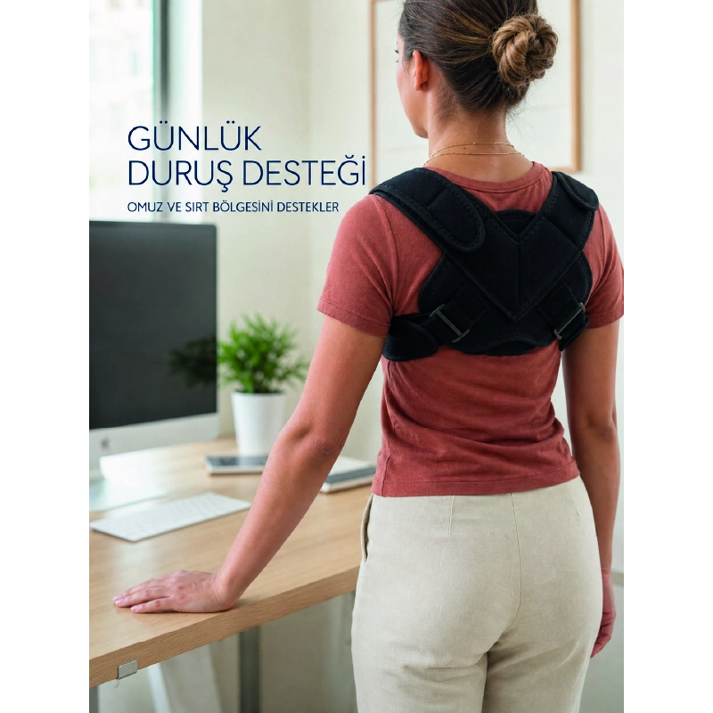 Klavikula Korsesi Ayarlanabilir Köprücük Kemiği Omuz Ve Sırt Destek Bandajı Klavikula Korsesi Ayarlanabilir Köprücük Kemiği Omuz Ve Sırt Destek Bandajı