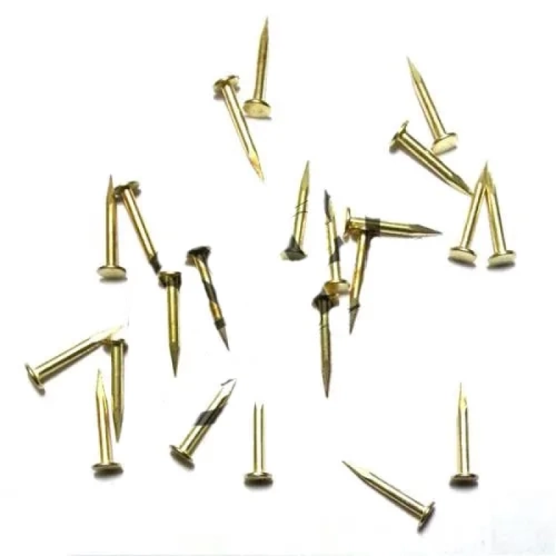Klips, Menteşe, Ayağı Çivisi 9mm Çelik - Sarı 10gr Klips, Menteşe, Ayağı Çivisi 9mm Çelik - Sarı 10gr