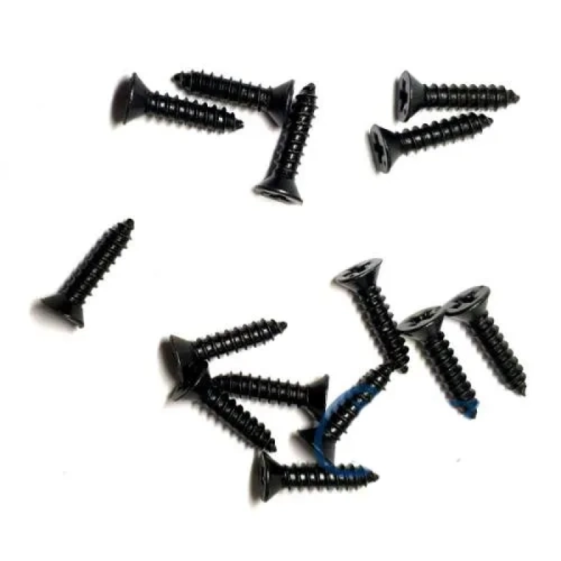 Klips, Menteşe, Ayak, Ağaç, Sunta Vidası 2,2x9,5mm - Siyah 100 Adet Klips, Menteşe, Ayak, Ağaç, Sunta Vidası 2,2x9,5mm - Siyah 100 Adet