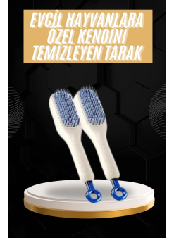 Kolay Temizlenen Fırçası Evcil Hayvanlara Özel Tüy Temizleme