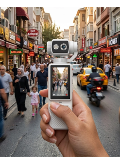 Kompakt 4k Video Kamera Otomatik Netleme Ve Dahili Işık Destekli El Kamerası