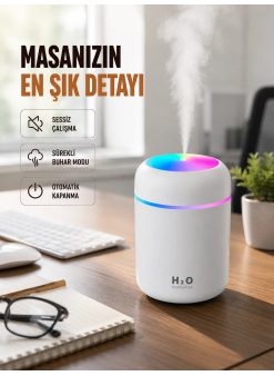 Kompakt Boyutlu Nemlendirici – 30-45ml/h Buhar Kapasiteli