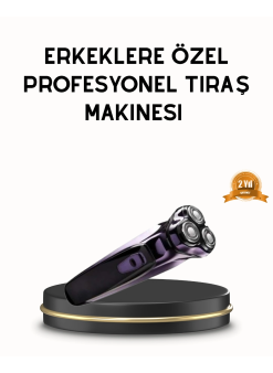 Kompakt Şarjlı Saç Sakal Tıraş Makinesi Kuru Kullanım Özellikli