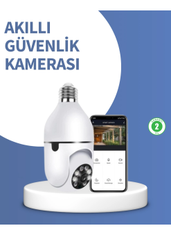 Kompakt Tasarımlı Gece Görüşlü Kablosuz Kamera
