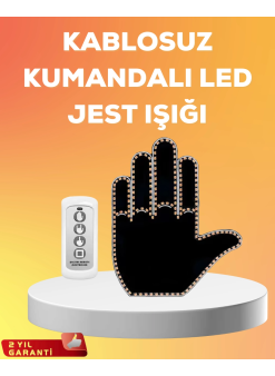 Kompakt Tasarımlı Led Jest Işığı – Selam Ve Teşekkür Modları