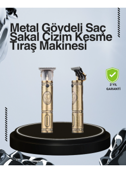 Kompakt Tasarımlı, Uzun Pil Ömürlü Saç Sakal Kesme Makinesi