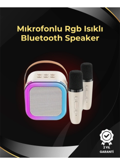 Kompakt Tasarımlı Ve Kolay Taşınabilir Karaoke Sistemi