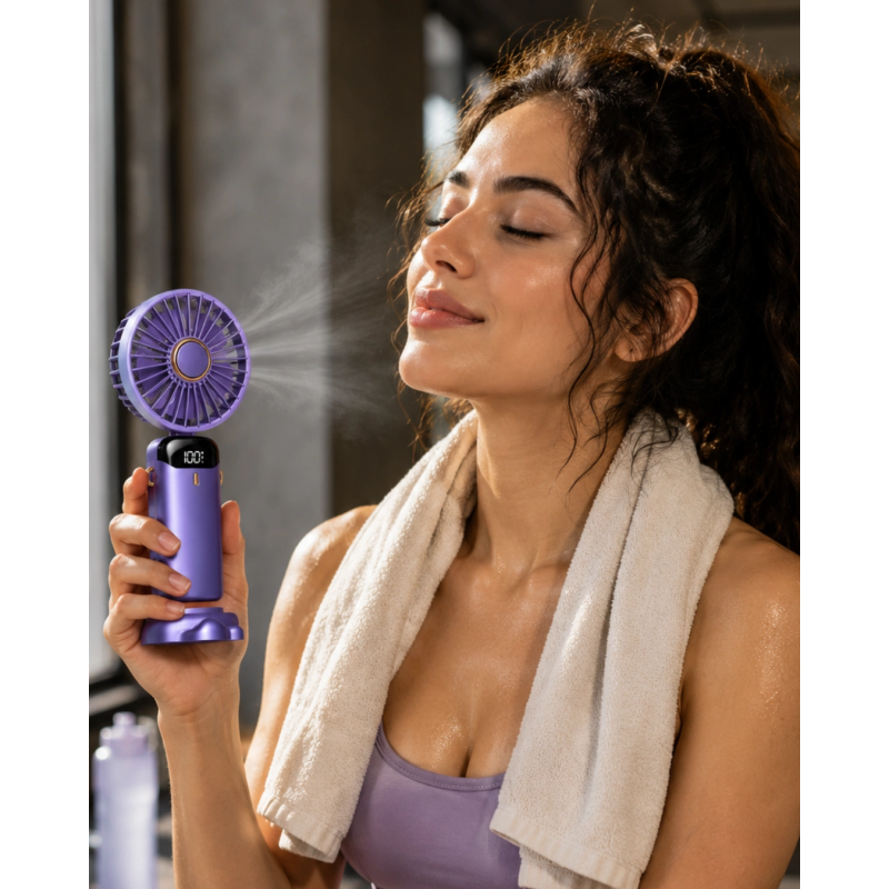 Kompakt Ve Güçlü Turbo Motorlu Şarjlı Fan Kompakt Ve Güçlü Turbo Motorlu Şarjlı Fan