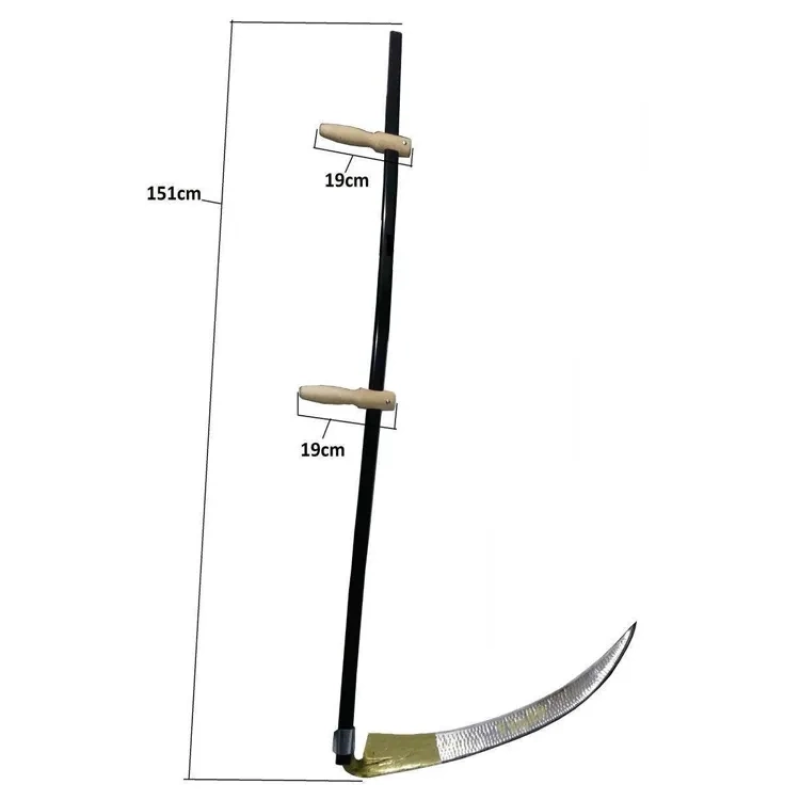 Komple Tırpan - Metal Saplı 6 Parça Set - Ahşap Elcik 70 Cm Komple Tırpan - Metal Saplı 6 Parça Set - Ahşap Elcik 70 Cm