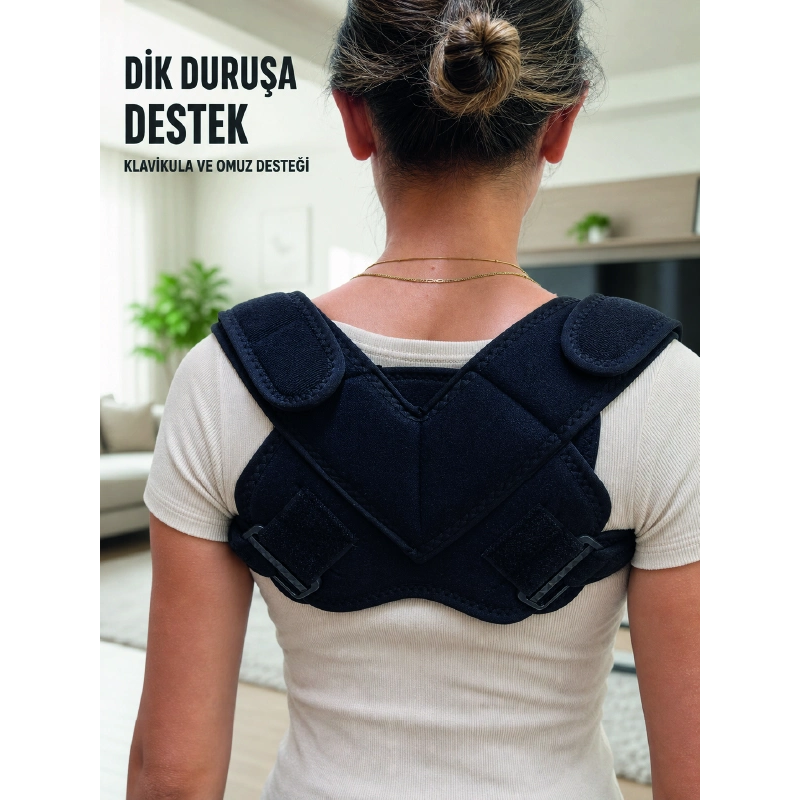 Köprücük Kemiği Destek Bandajı Klavikula Ve Omuz Destekli Dik Duruş Korsesi Köprücük Kemiği Destek Bandajı Klavikula Ve Omuz Destekli Dik Duruş Korsesi
