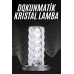 Kristal Lamba Masa Lambası Şarjlı Masa Lambası Dokunmatik Sensör Usb Şarjlı