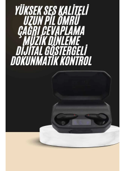Kulak İçi Bluetooth Kulaklık Rgb Işıklı Çift Mikrofonlu İos/android Uyumlu Bt 5.2