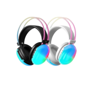 Kulak Üstü Kablosuz Bluetooth Kulaklık Unısex Renkli Işıklı Kulaklık