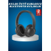 Kulak Üstü Kablosuz Bluetooth Kulaklık Yüksek Ses Kaliteli Anc Özelliği