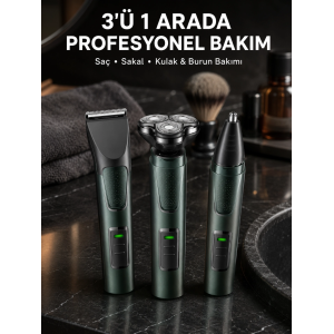 Kulak Ve Burun Başlıklı Profesyonel Tıraş Makinesi Yeni Nesil