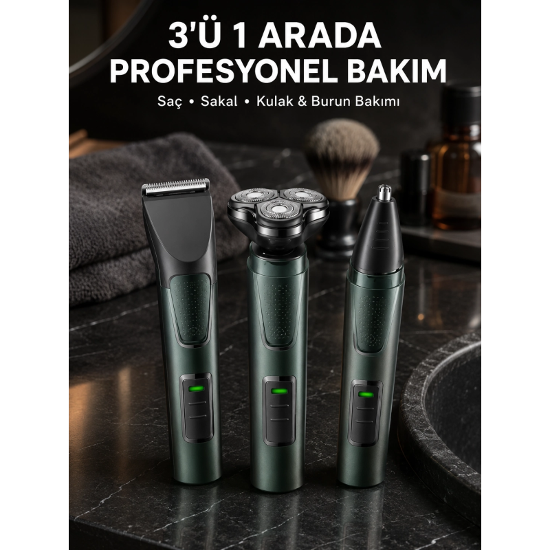 Kulak Ve Burun Başlıklı Profesyonel Tıraş Makinesi Yeni Nesil Kulak Ve Burun Başlıklı Profesyonel Tıraş Makinesi Yeni Nesil