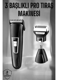 Kulak Ve Burun Tıraşına Uygun Profesyonel Tıraş Makinesi