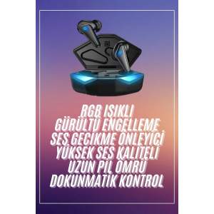 Kulaklığı Mikrofonlu Kablosuz  Kulaklık Powerbank Yüksek Ses Kaliteli