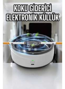 Küllük Duman Giderici Temizlenebilir Elektronik Pilli