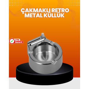 Küllük Ve Çakmak Birleşik Set Paslanmaz Çelik Gövde