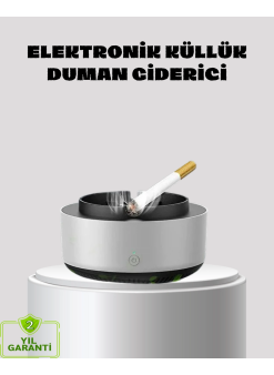 Küllük Ve Hava Temizleyici 2’si 1 Arada – Sigara Kokusu Giderici, Araba Ve Ofis İçin