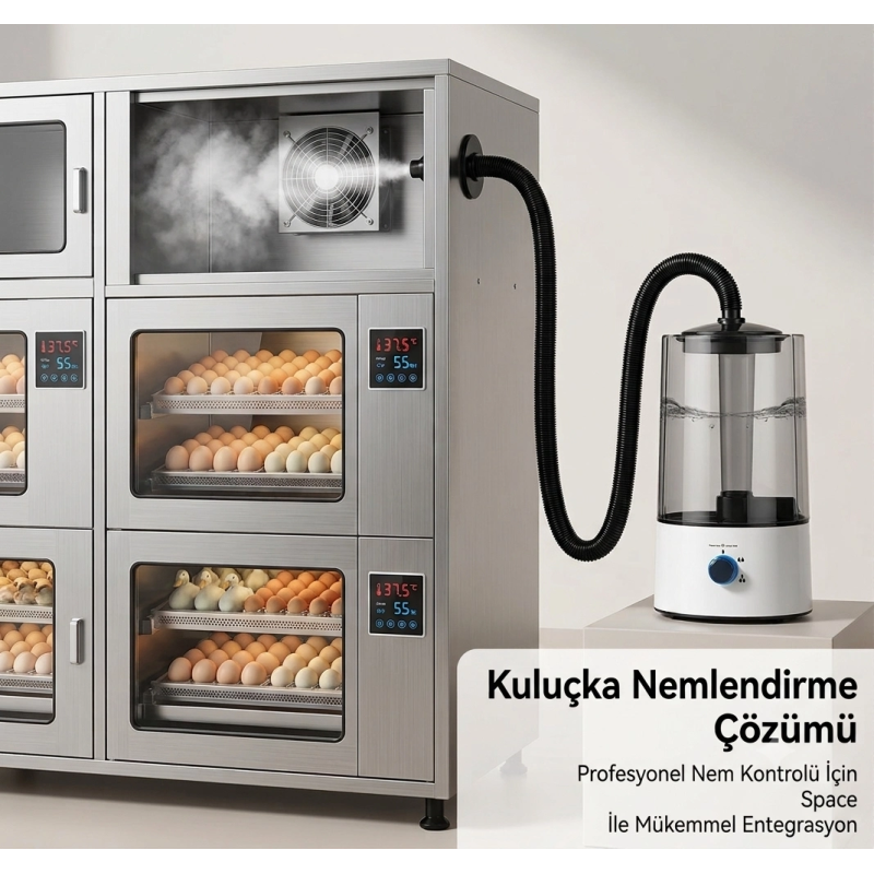 Kuluçka Makinesi Nem Cihazı 4 Litre Ultrasonik Nemlendirici Otomatik Nem Kontrol Sistemi Civciv Çıkım Makinesi İçin Kuluçka Makinesi Nem Cihazı 4 Litre Ultrasonik Nemlendirici Otomatik Nem Kontrol Sistemi Civciv Çıkım Makinesi İçin