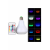 Kumandalı Rgb Led Işık Bluetooth Hoparlör Ses Lambası Renkli Ampul