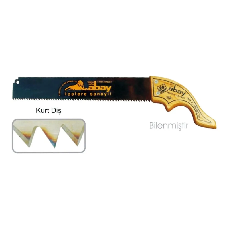 Kurt Diş El Testere 38 Cm - Ahşap Sap Kurt Diş El Testere 38 Cm - Ahşap Sap