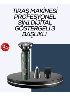 Kuru Kullanıma Uygun Erkek Tıraş Makinesi