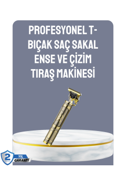 Lcd Ekranlı Şarjlı Tıraş Makinesi Erkek Saç Sakal Kesme