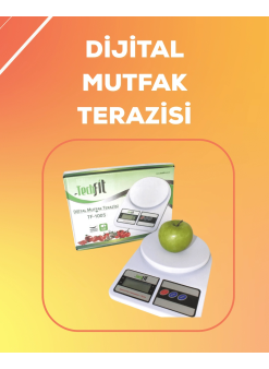 Lcd Ekranlı Yüksek Hassasiyetli Dijital Mutfak Terazisi