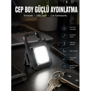 Led Işık Acil Durum Işığı Çok Fonksiyonlu Mıknatıs Özelliği