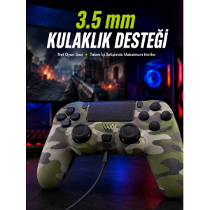 Led Işıklı Oyun Kolu – Durum Göstergeli Şık Tasarım