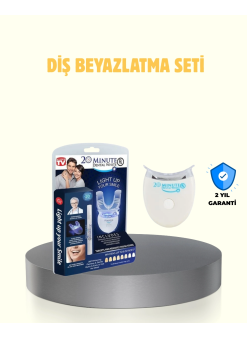 Led Işıklı Profesyonel Diş Beyazlatma Seti