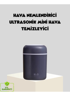 Led Işıklı Usb Nemlendirici – Sürekli Ve Aralıklı Püskürtme Modu