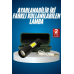 Led Lamba El Feneri Küçük Taşınabilir Usb Şarjlı Acil Durum Lambası