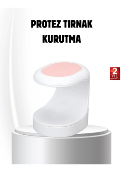 Led Mini Oje Kurutucu Taşınabilir Hızlı Kuruma Cihazı 3 Led Işıklı