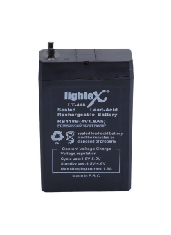 Lightex Lt-418 4v 1.8ah Işıldak Fener Aküsü