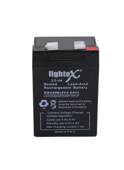 Lightex Lt-44 4v 4.0ah Işıldak Fener Aküsü